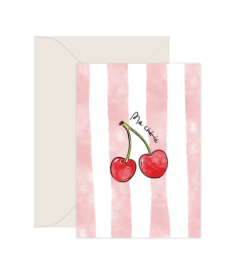 Ma Cherie - Greeting Card