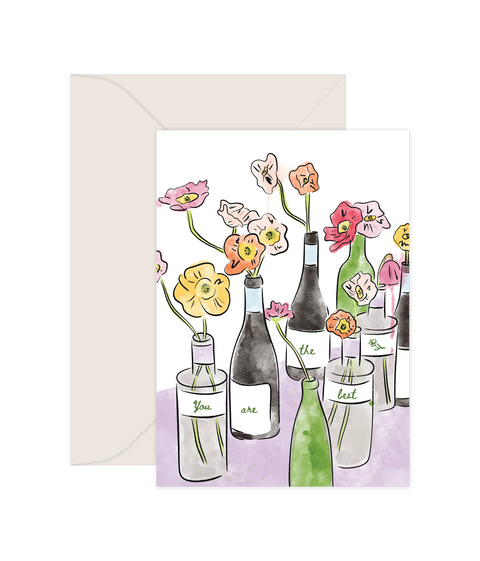You are the best - Greeting Card