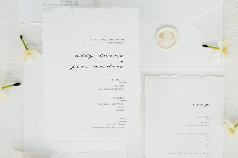 your guide to eco-friendly wedding stationery