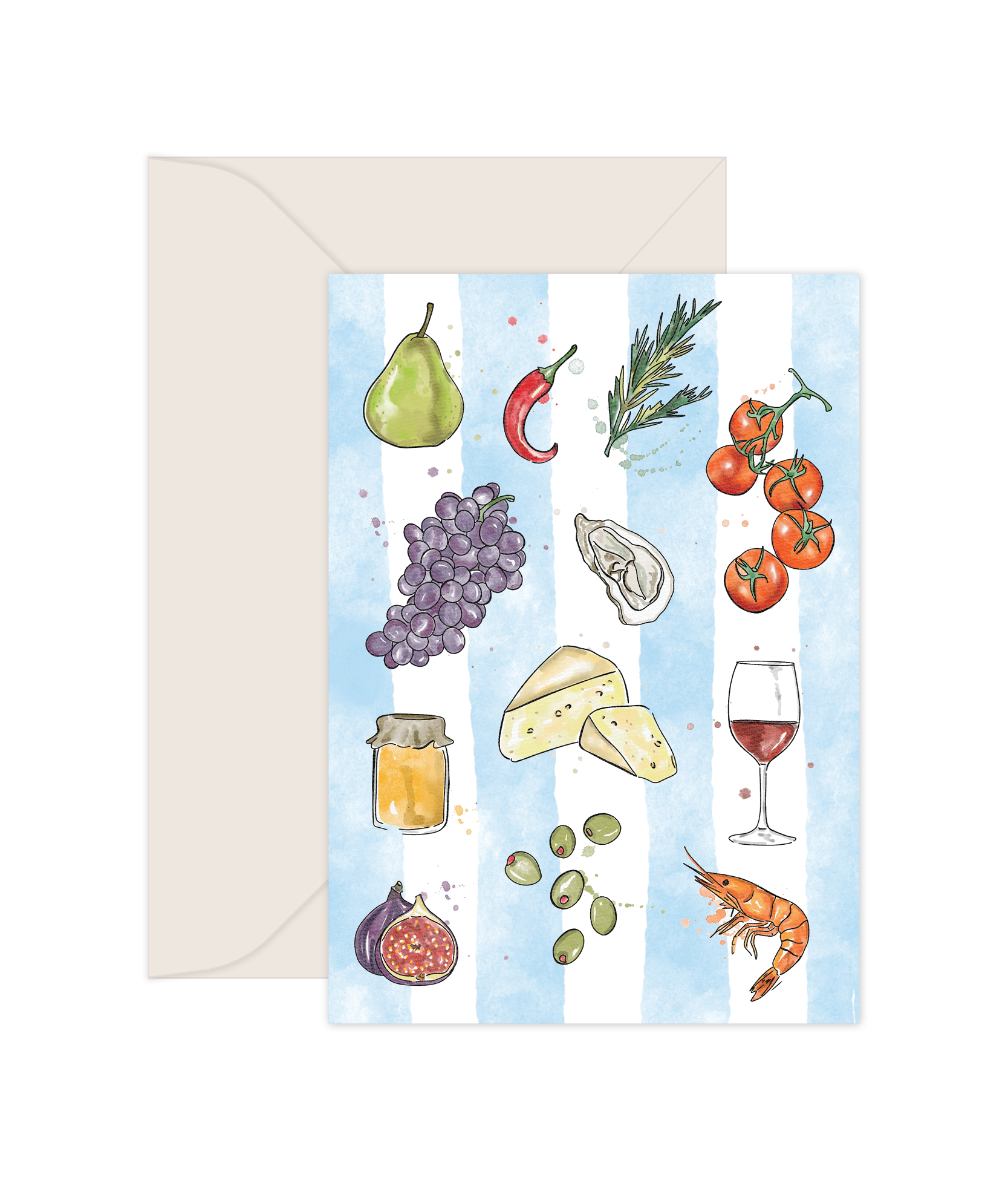 Antipasto Please - Greeting Card (6 Pack) – Blossie