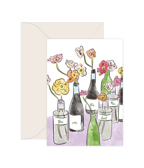 You are the best - Greeting Card