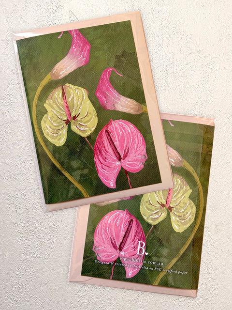 Floral Reverie - Greeting Card
